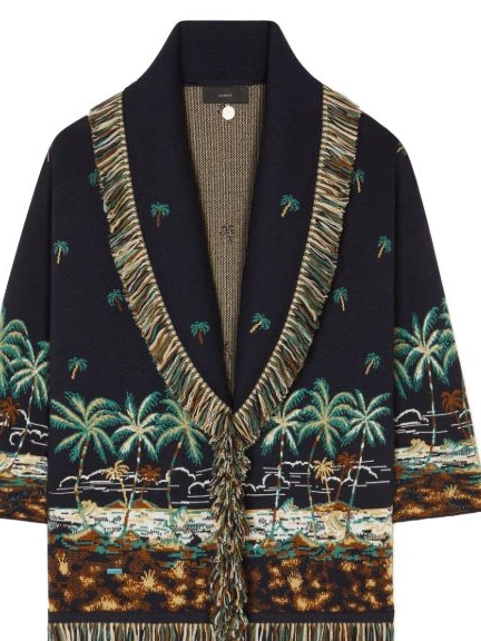 virgin-wool Of Alanui A Women The Hawaiian cardigan Tale 0721